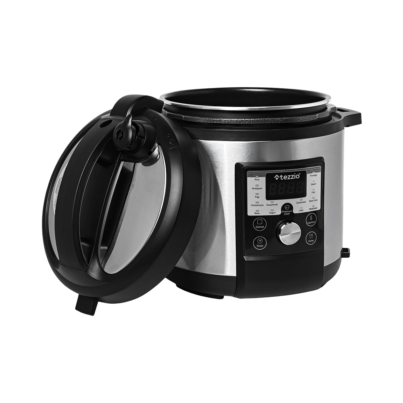 Olla a Presión Eléctrica Multifuncional 6L Digital Tezzio img #5