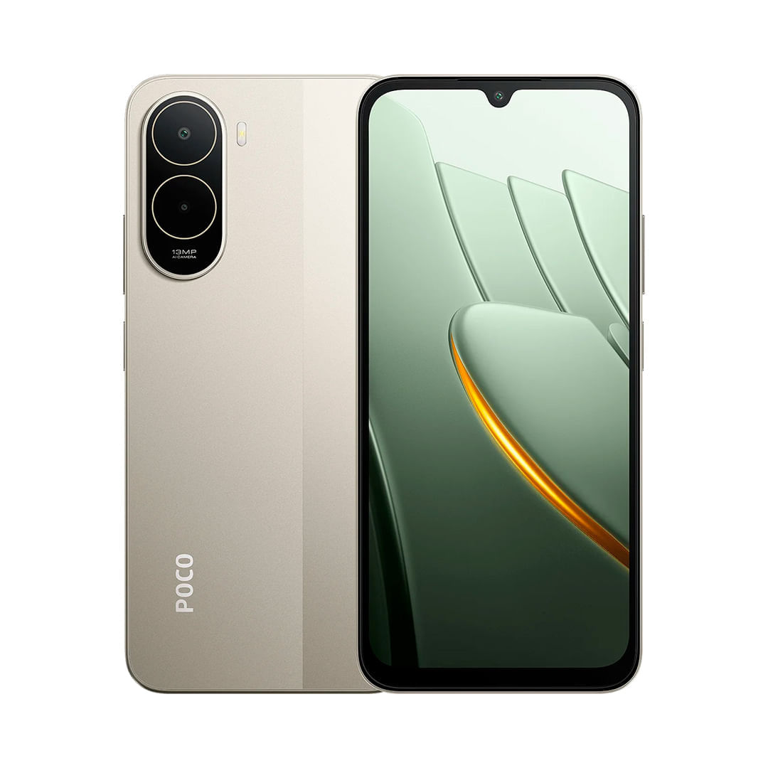 CELULAR XIAOMI POCO C81 PRO 256GB 4GB RAM DORADO img #1