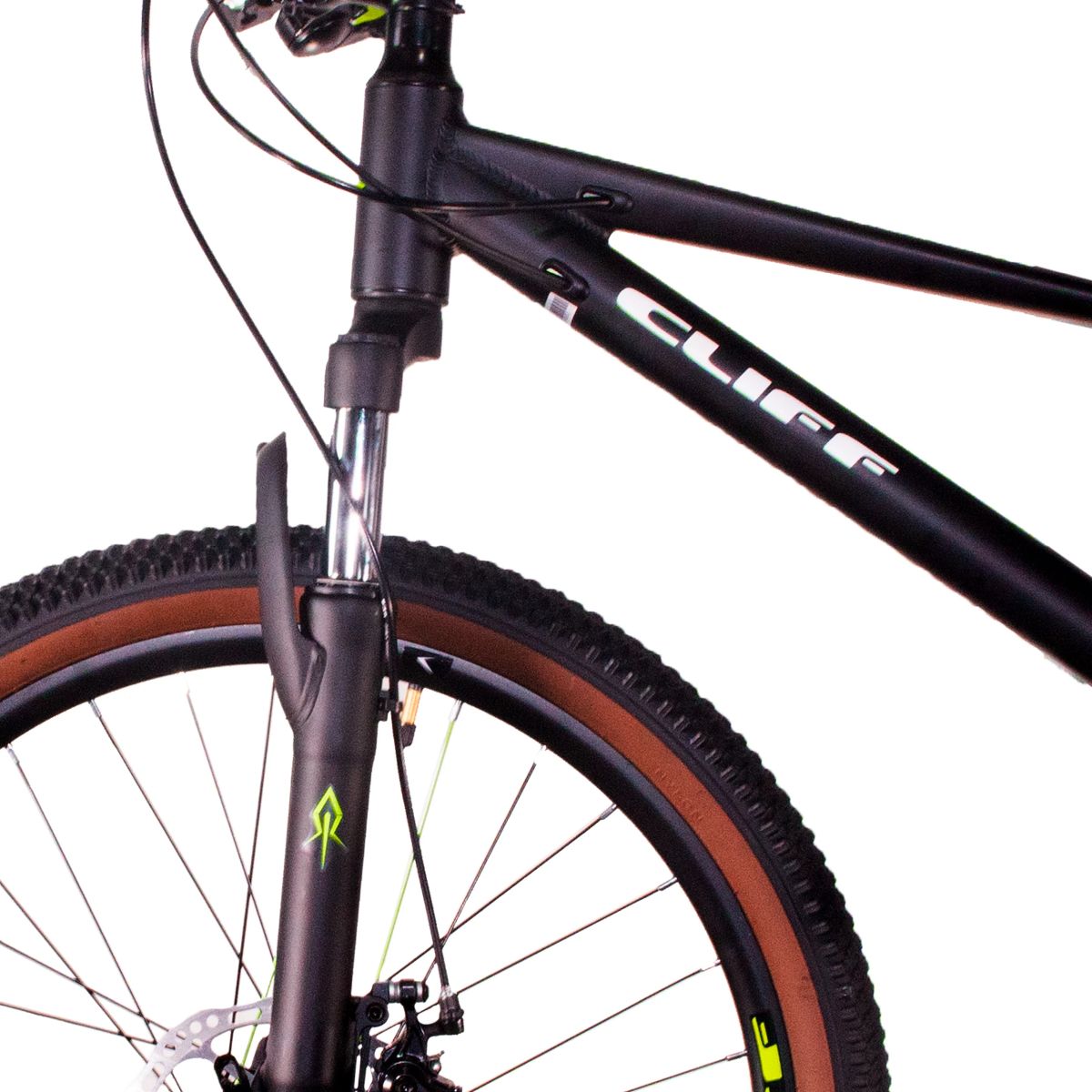 Bicicleta Cliff Lizard Niños 24 25 7V FrenoMec Ngro/Amarillo img #2