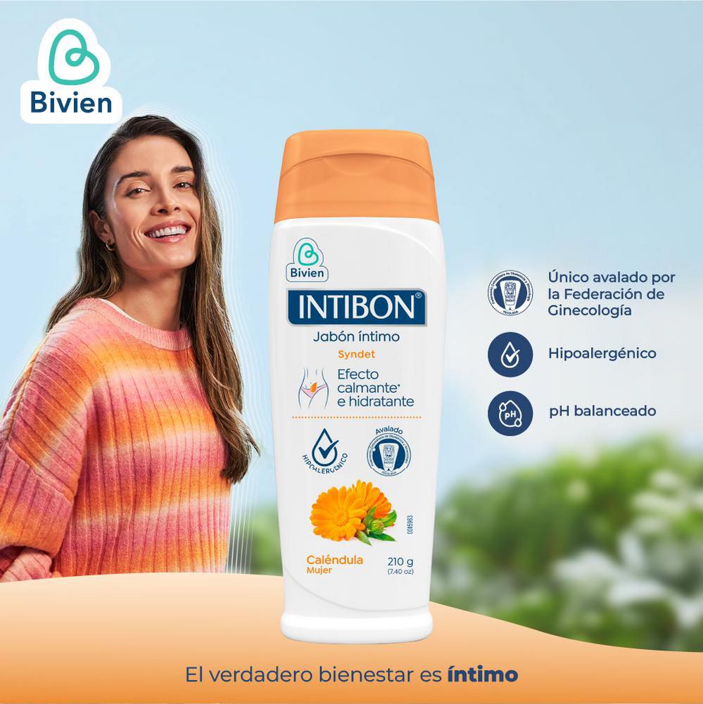 Jabón íntimo INTIBON hidratante (210  gr) img #4