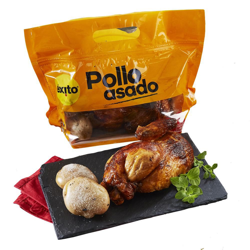 Pollo asado   + acompañantes (900  gr) img #1
