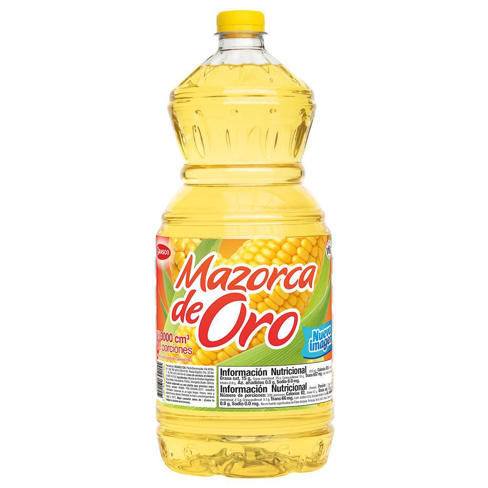Aceite MAZORCA DE ORO vegetal multiusos (3000  ml) img #1