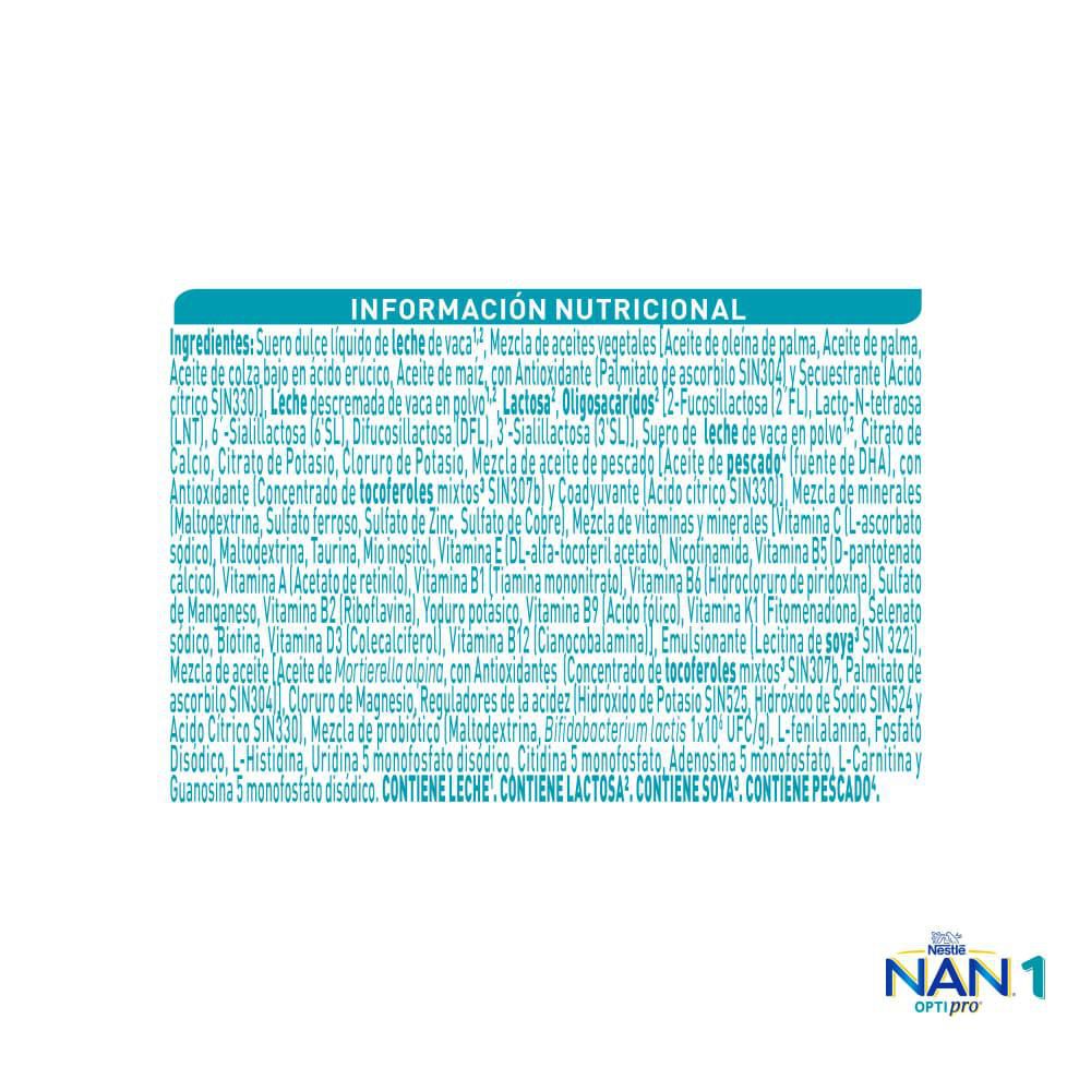 Fórmula infantil NAN optipro 1 lata (900  gr) img #6