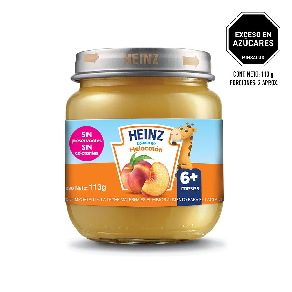 Compota HEINZ melocotón (113  ml) img #1