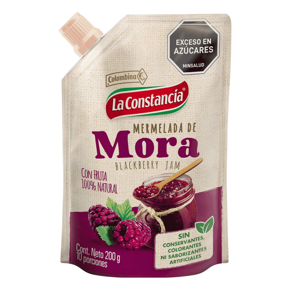 Mermelada LA CONSTANCIA de mora (200  gr) img #1