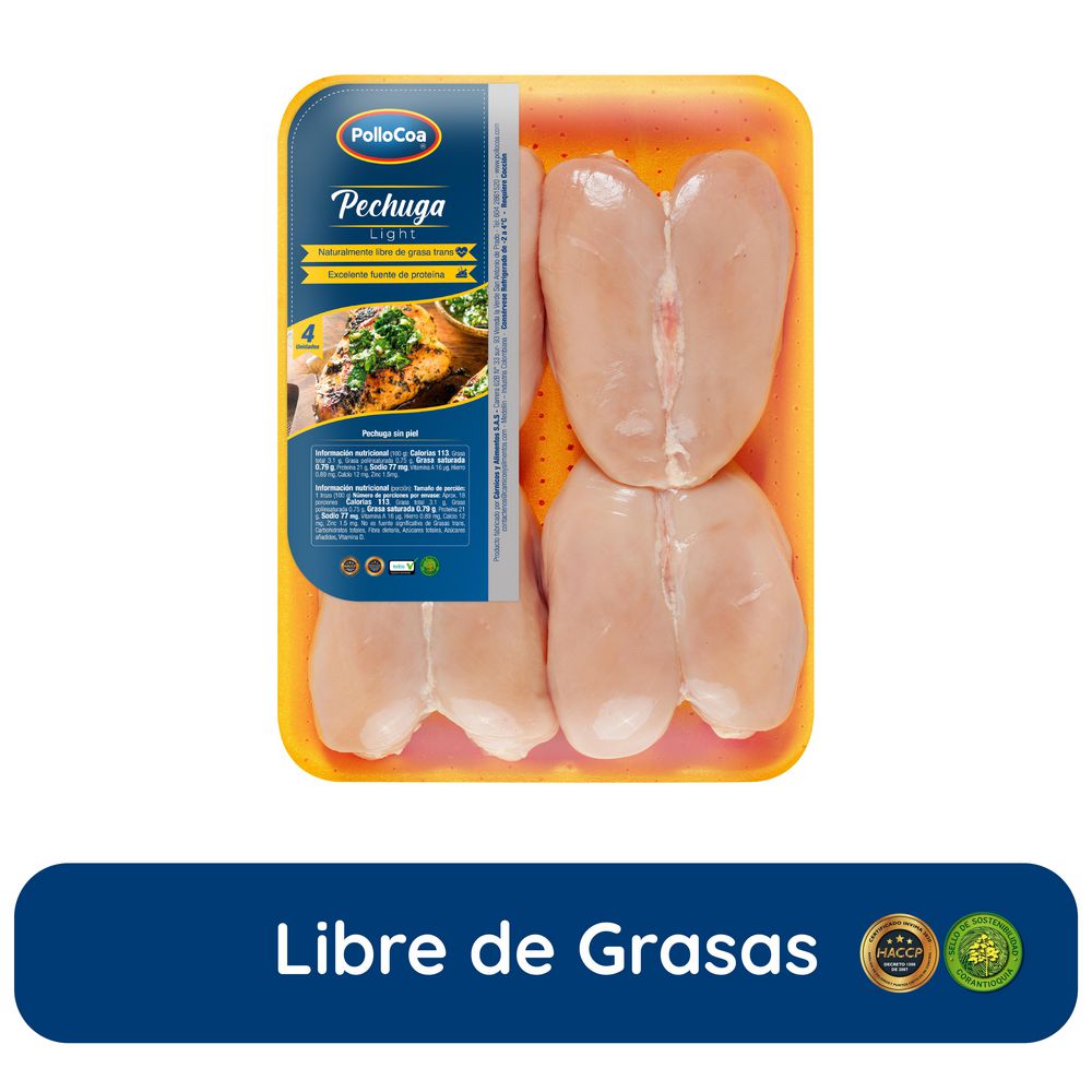 Pechuga de pollo POLLOCOA light img #1