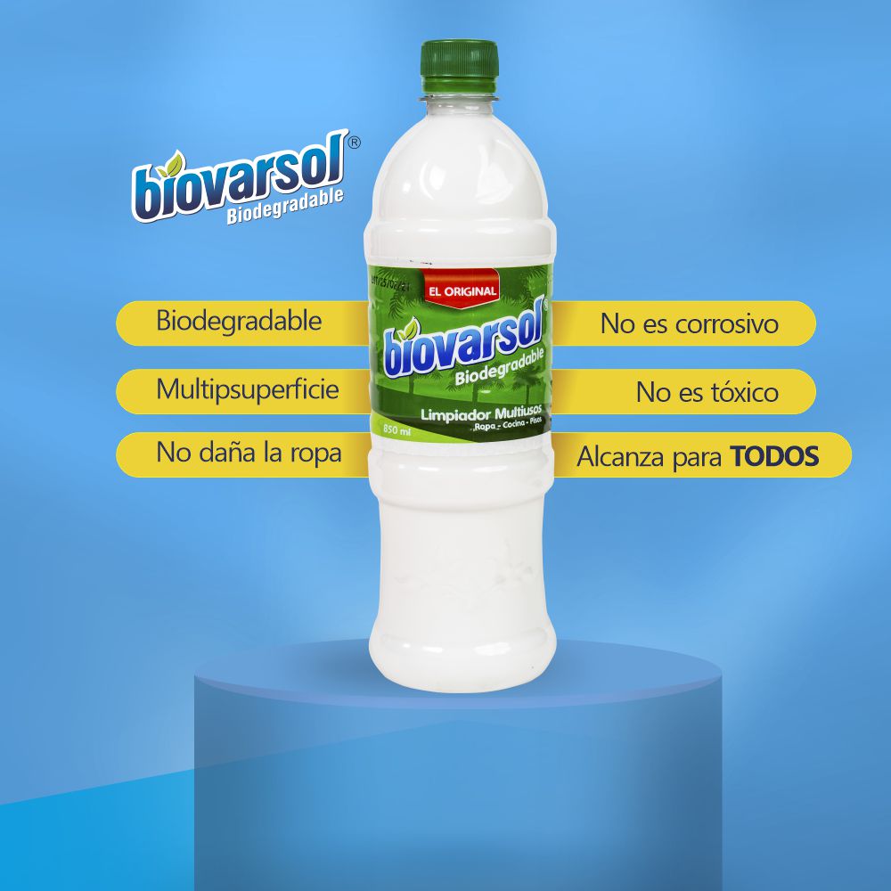 Limpiador BIOVARSOL varsol multiusos (850  ml) img #2