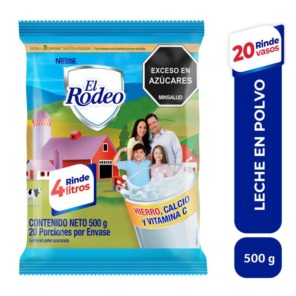 Leche EL RODEO en polvo azucarada (500  gr) img #1