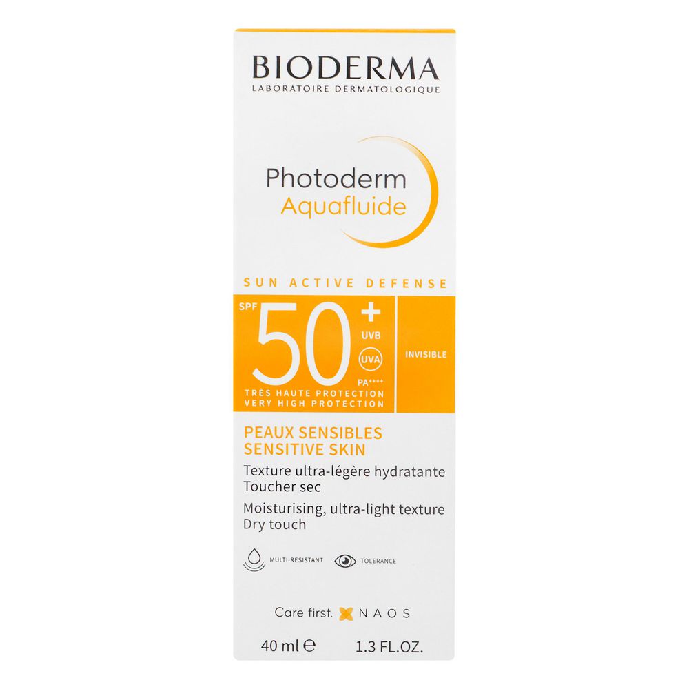 Protector solar BIODERMA FPS 50 aqua fluide neutro (40  ml) img #1
