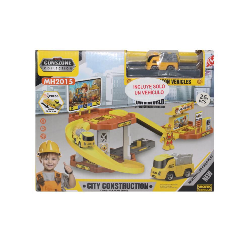Set Construccion PLASTICOS ASOCIADOS Con Rampas
