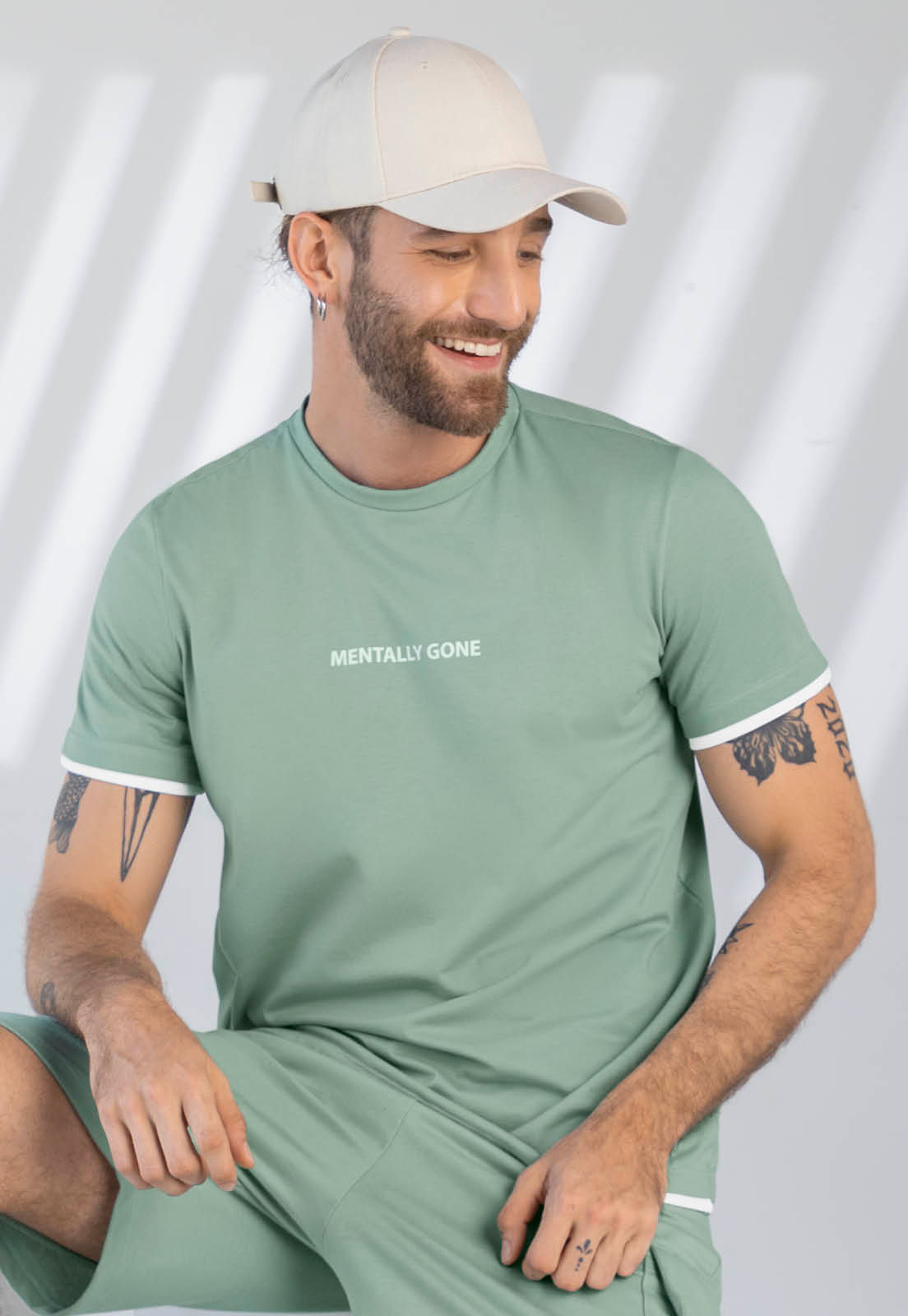 Camiseta Hombre Verde Oliva Rutta 1900 Camiseta Hombre Verde Rutta 1900 Talla S