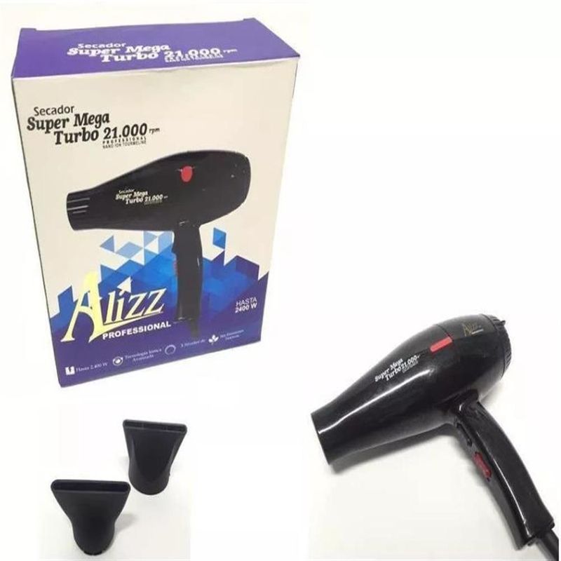 Cabello Alizz Profesional Secador Alizz Mini Turbo Secador Alizz