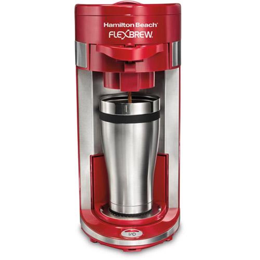 Cafetera Hamilton Beach FlexBrew servicio personal. Éxito