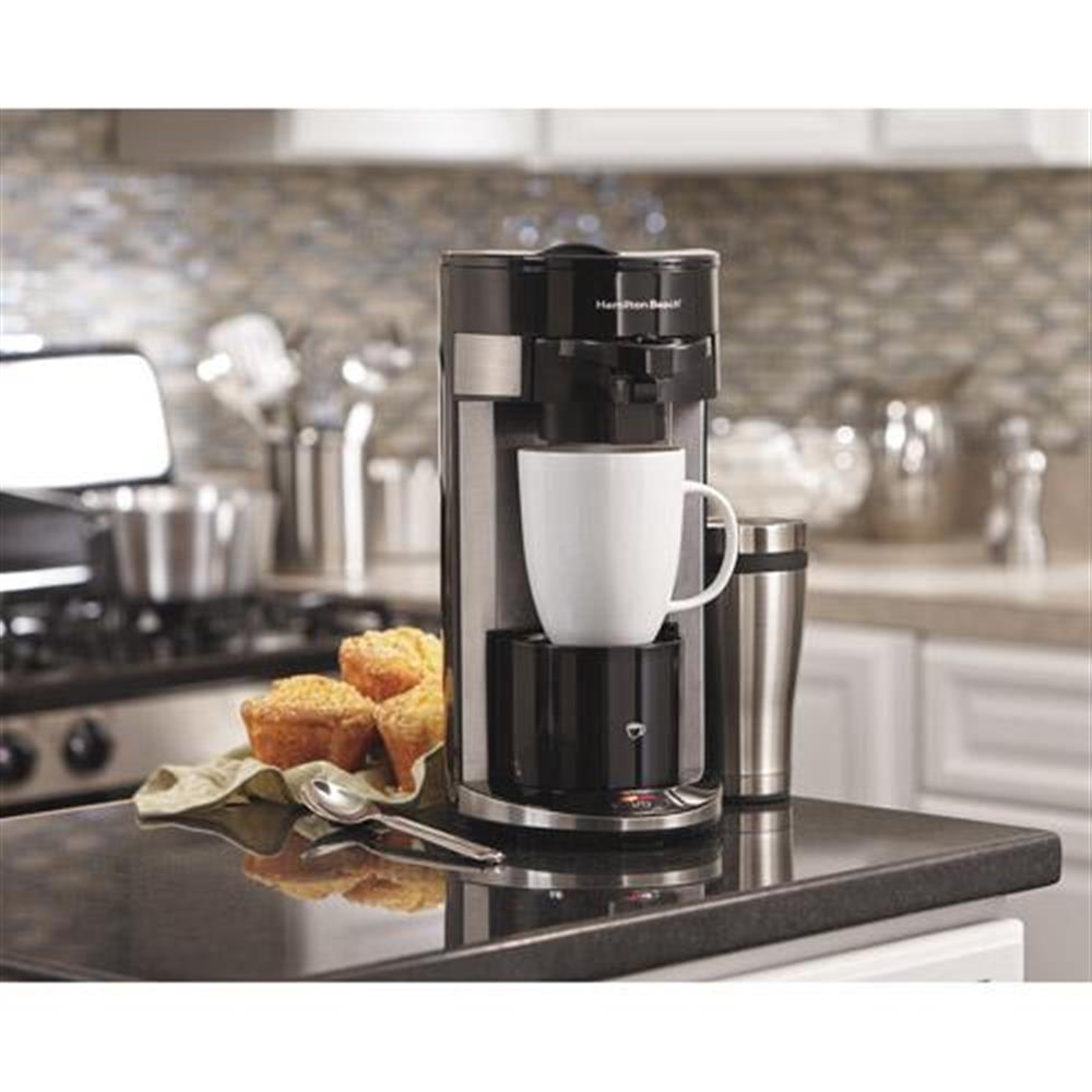Cafetera Hamilton Beach FlexBrew servicio individual Éxito