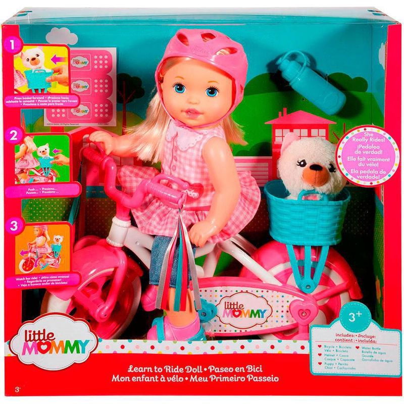 paseo en bici little mommy
