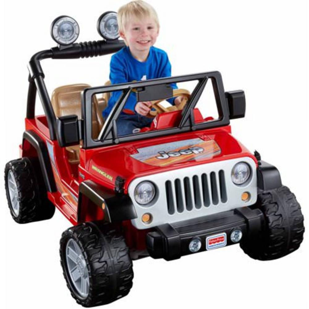 Carro de bateria Power Wheels Jeep Wrangler 12V para Niños | Éxito -  