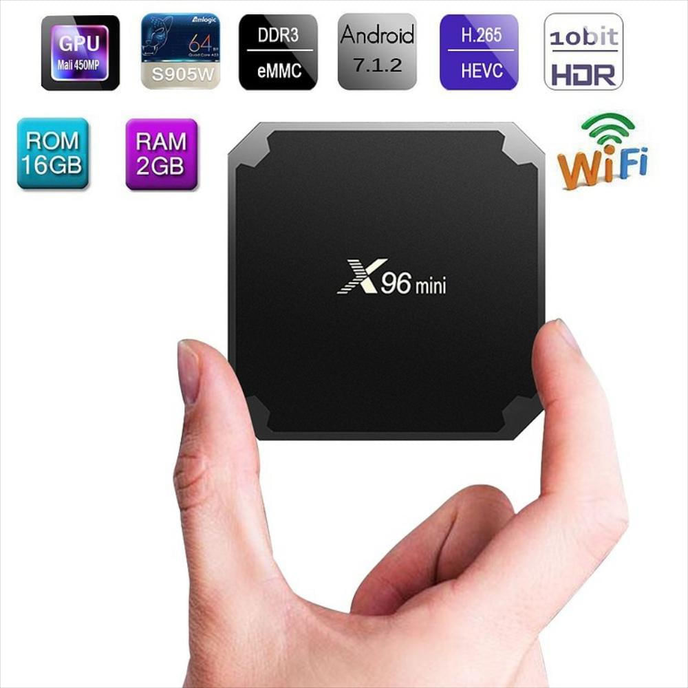 X96 Mini Smart Android TV Box 2GB RAM + 16GB ROM – Thingaly