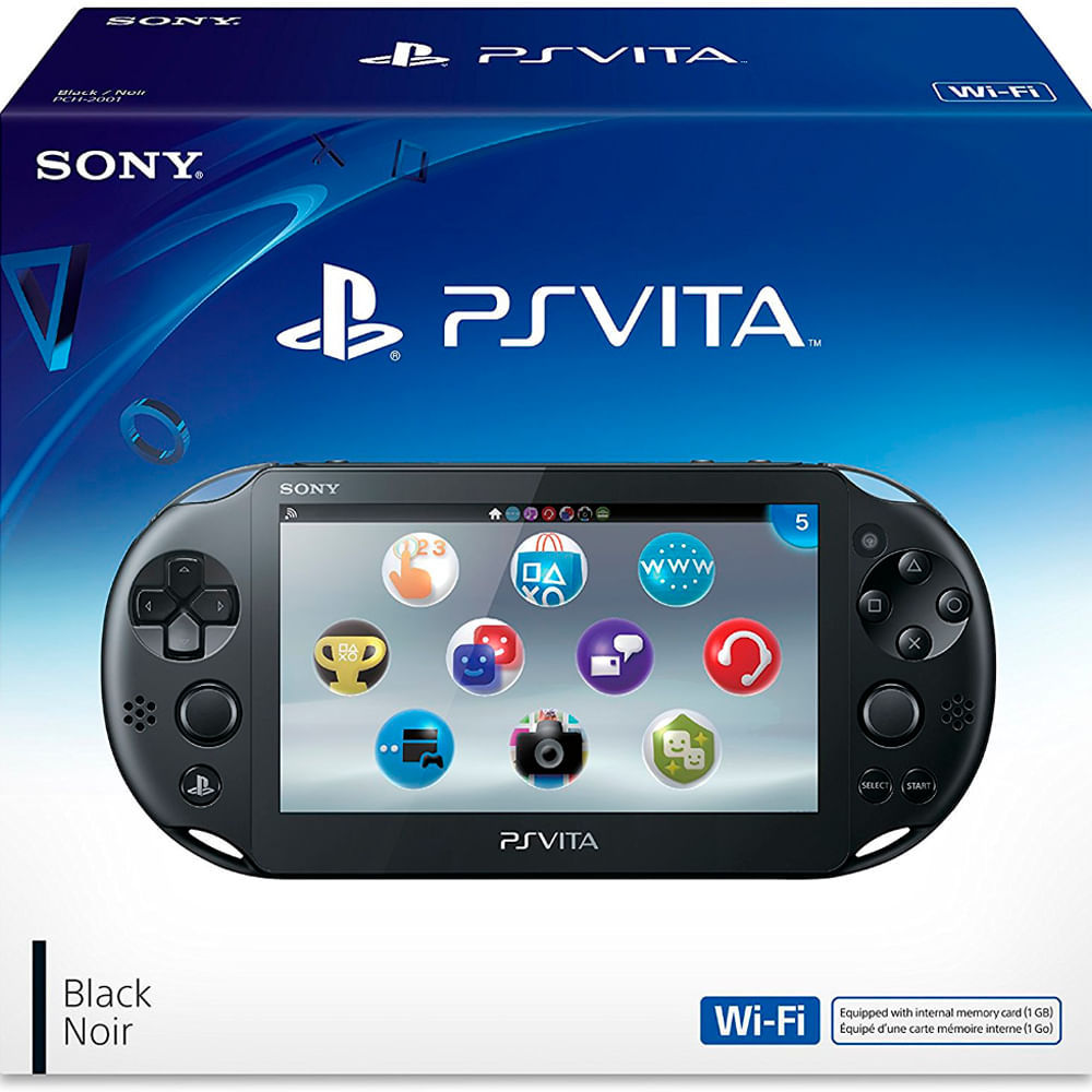 Consola Sony Playstation Vita Wi-Fi Negra