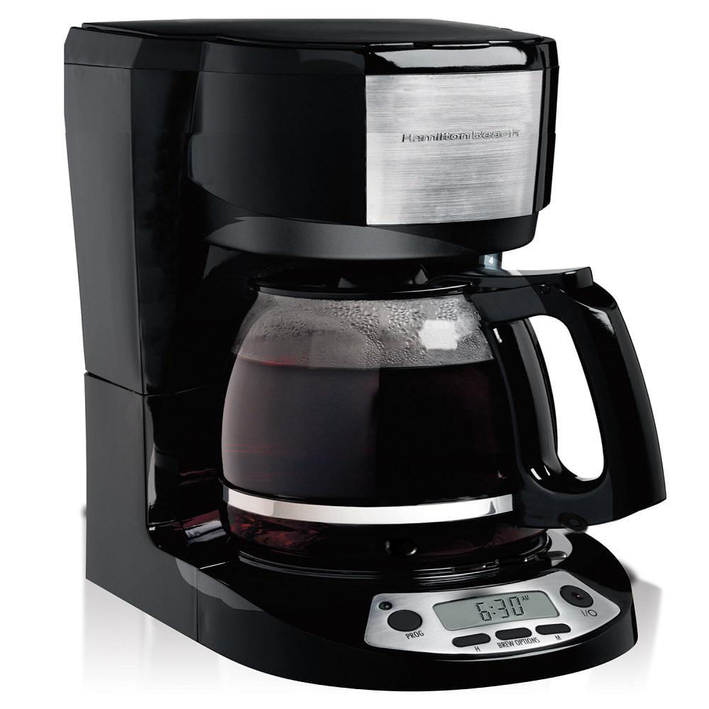 Cafetera Programable Hamilton Beach 49615 Negro 