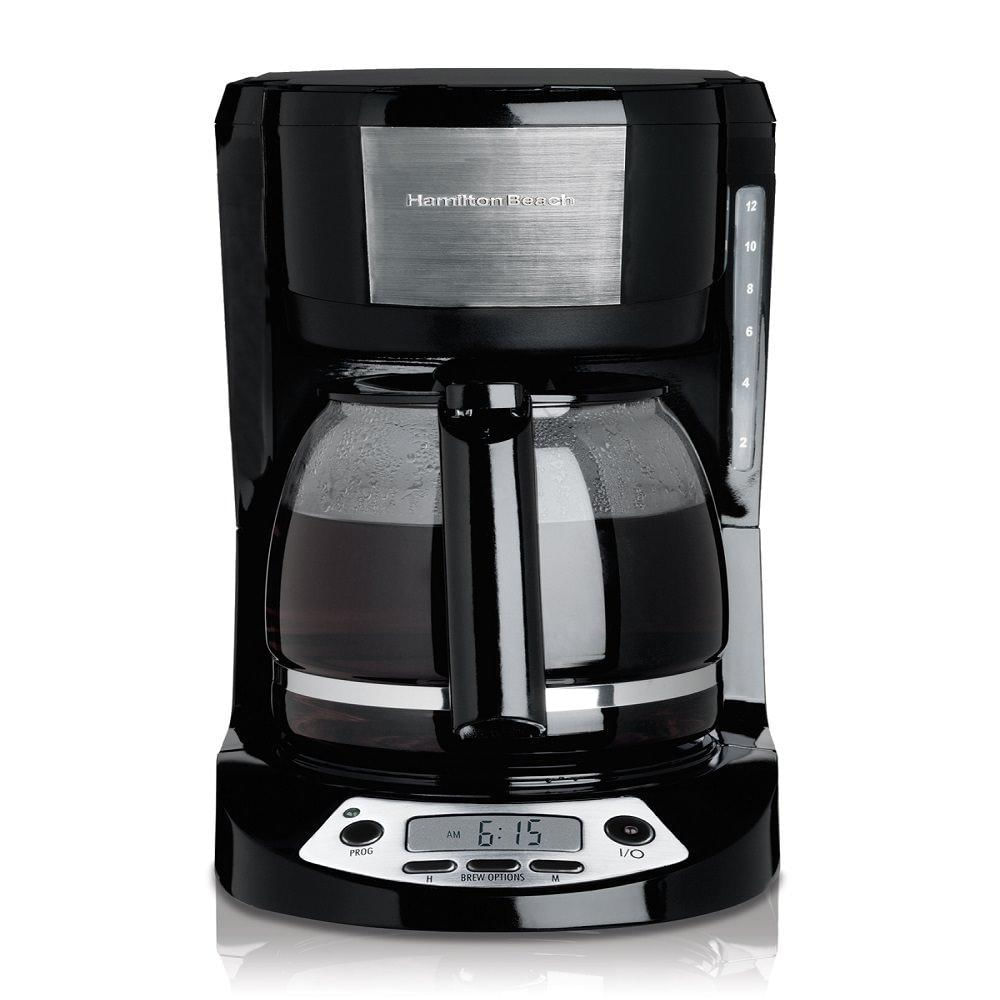 Cafetera Programable Hamilton Beach 49615 Negro