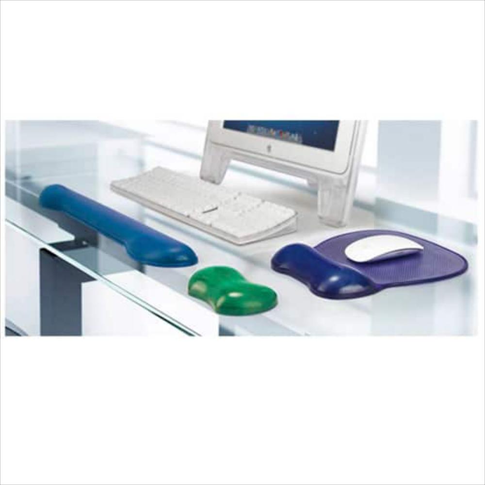 Pad Mouse Gel Cristal Azul Aidata Éxito