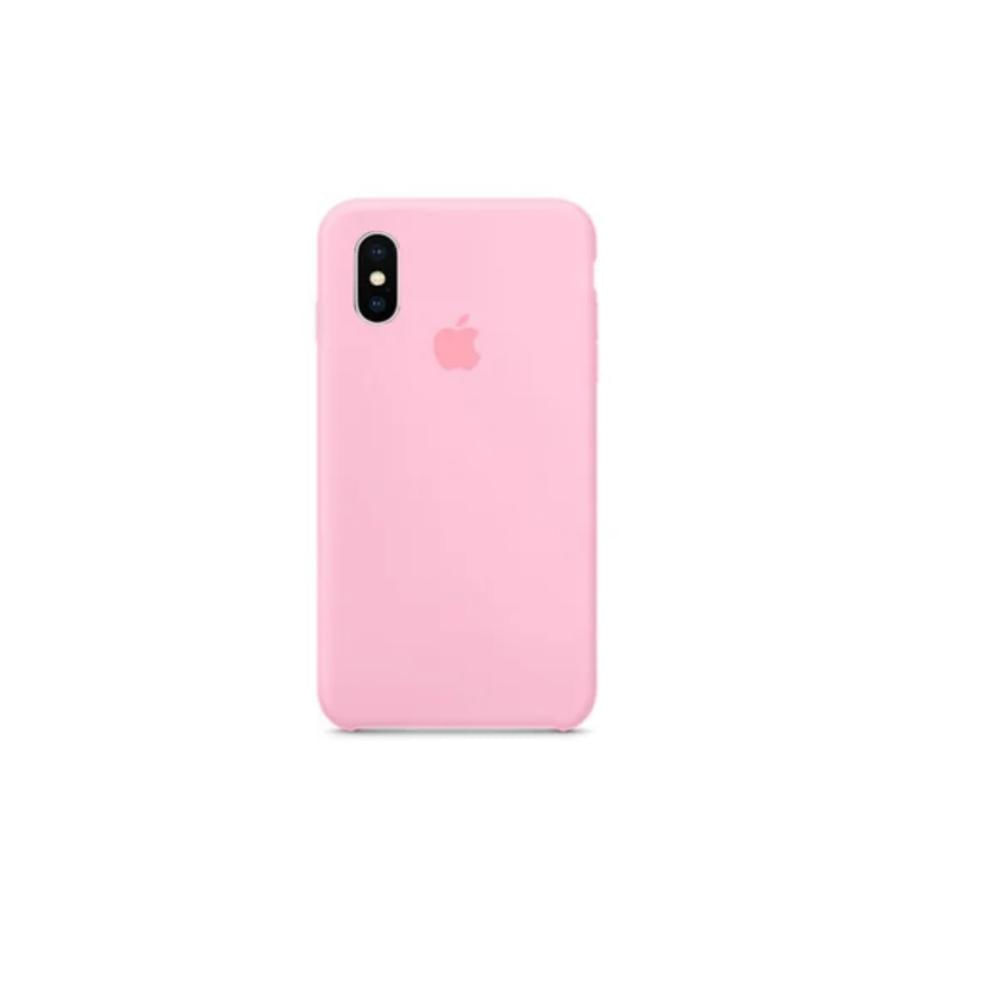 Cool Funda Borde Metalizado Rosa para iPhone XR