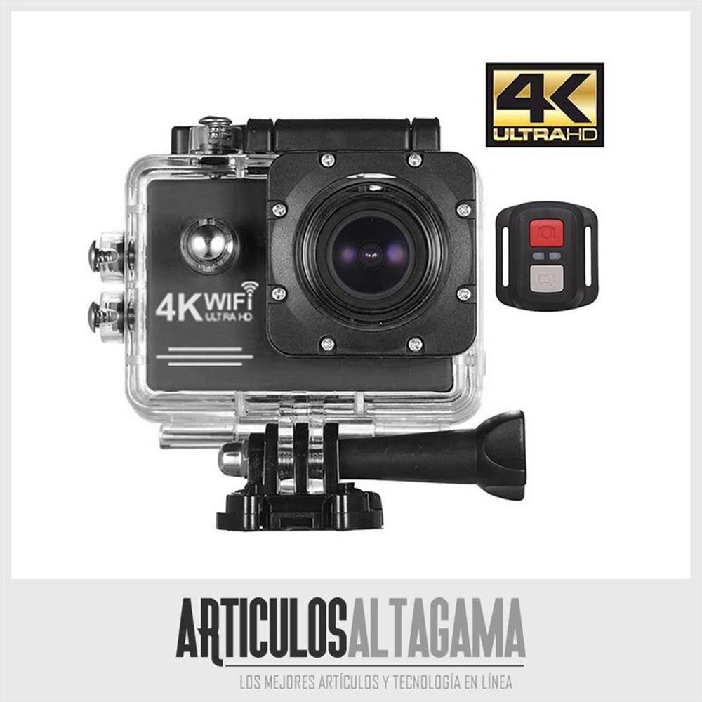 GENERICO Camara Go Pro 4k Sports Full Hd Wifi Y Resistente Al Agua