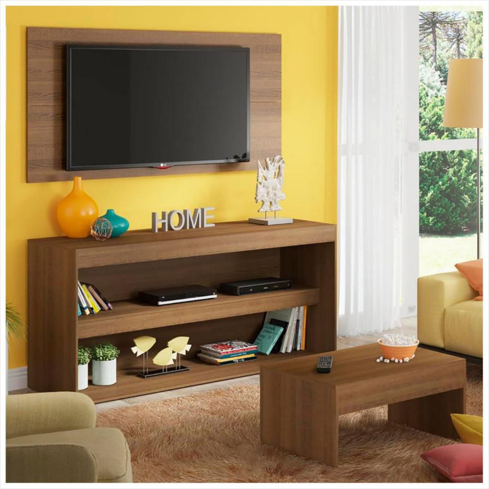 Mueble Con Panel Para Tv Y Mesa De Centro Flórida