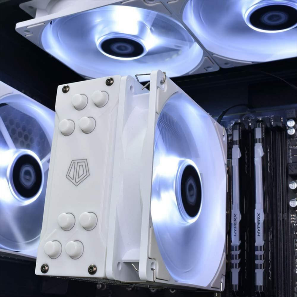 Кул нова. ID-Cooling se-224-XT White. ID Cooling se 224 XT. Кулер se-224-XT. Кулер ID-Cooling se-224-XT.