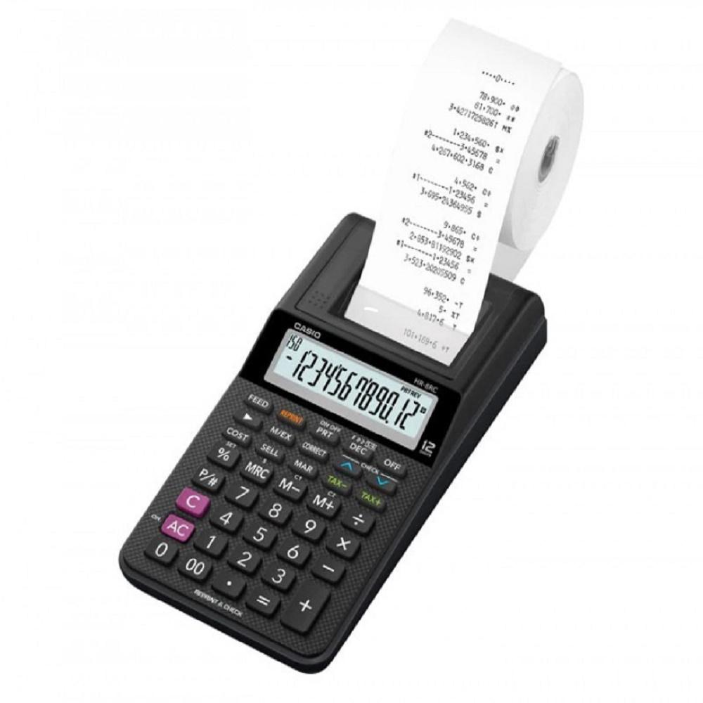 Calculadora Casio Hr-8rc Mini Impresora De 12 Digitos | Éxito - Exito.com