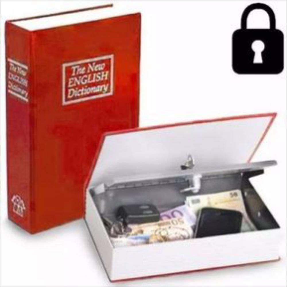 Caja de discount seguridad tipo libro