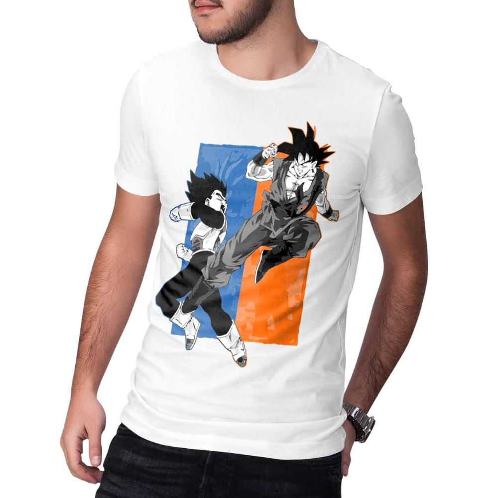 Dragon Ball Vegeta Camisetas Hombre 