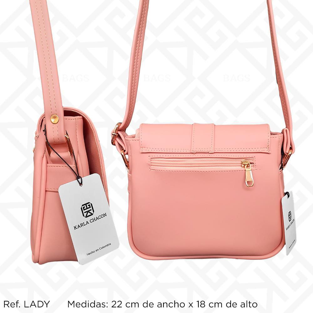 Bolso Manos Libres Cartera De Mujer Dama Karla Chaco Éxito 0118