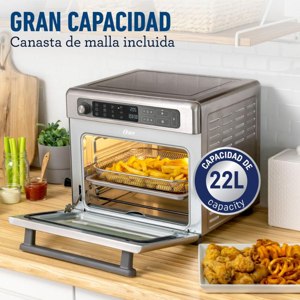 Horno con freidora de aire 22 l