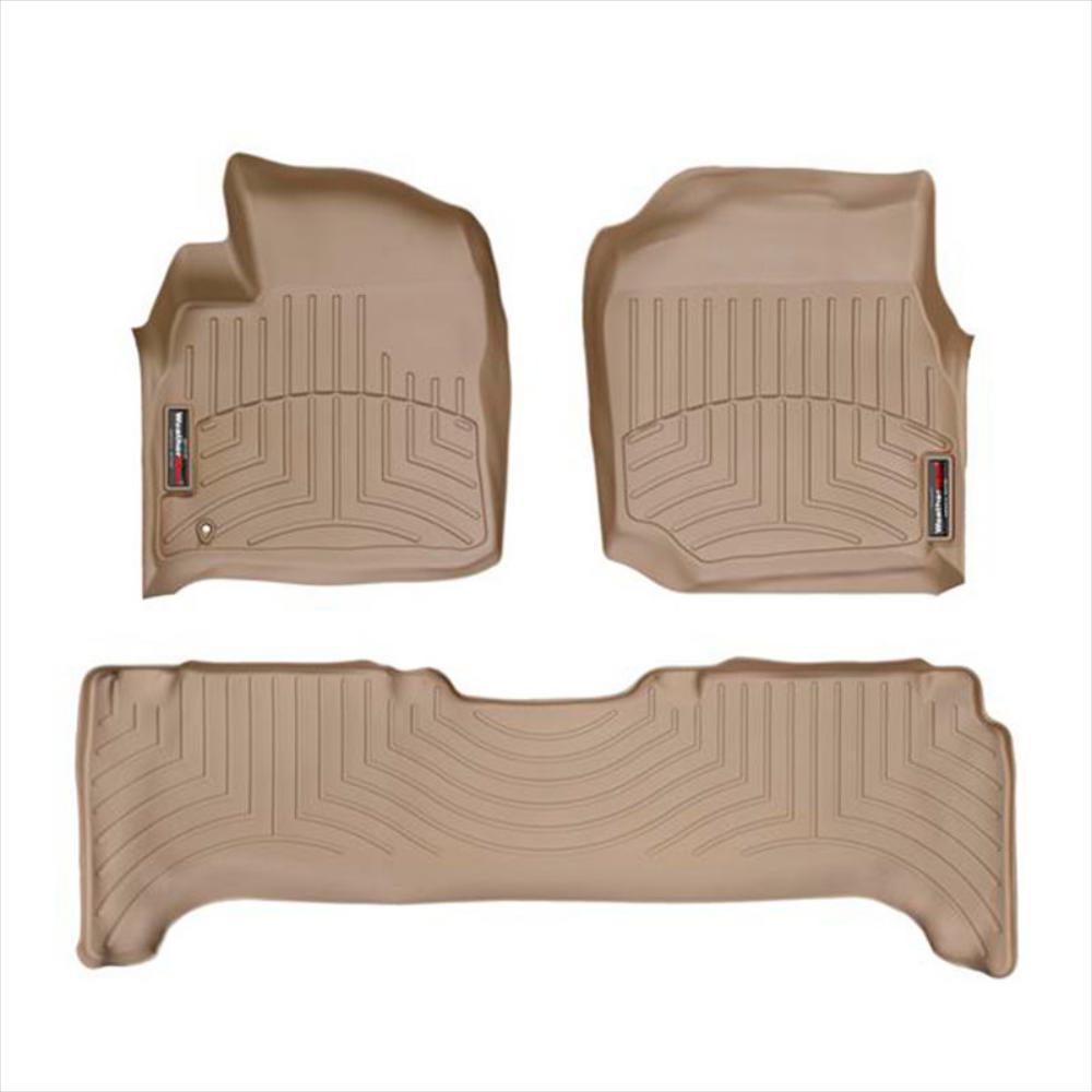 Tapete Termoformado Weathertech Toyota Landcruiser 100 Beige Éxito