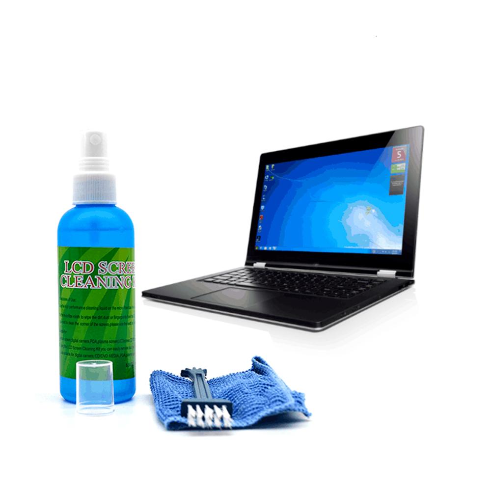 Combo 2 kit de limpieza para laptop 4 en 1 limpia monitor pc