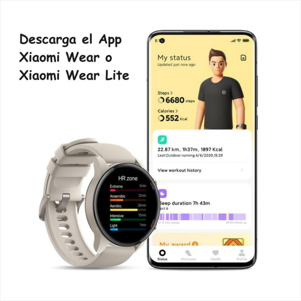 Reloj Inteligente Xiaomi Mi Watch Xmwtcl02