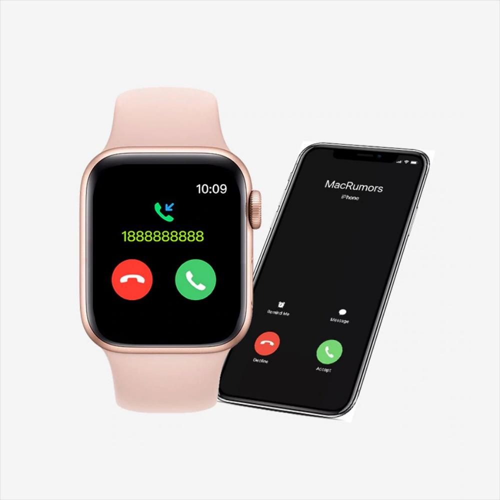 Smartwatch Serie 5 Compatible Ios - Android (Rosa) | Éxito