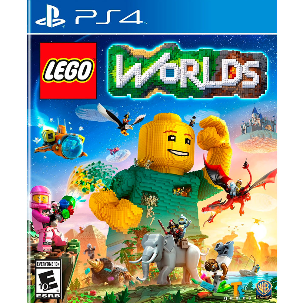 Videojuego LEGO Worlds PS4