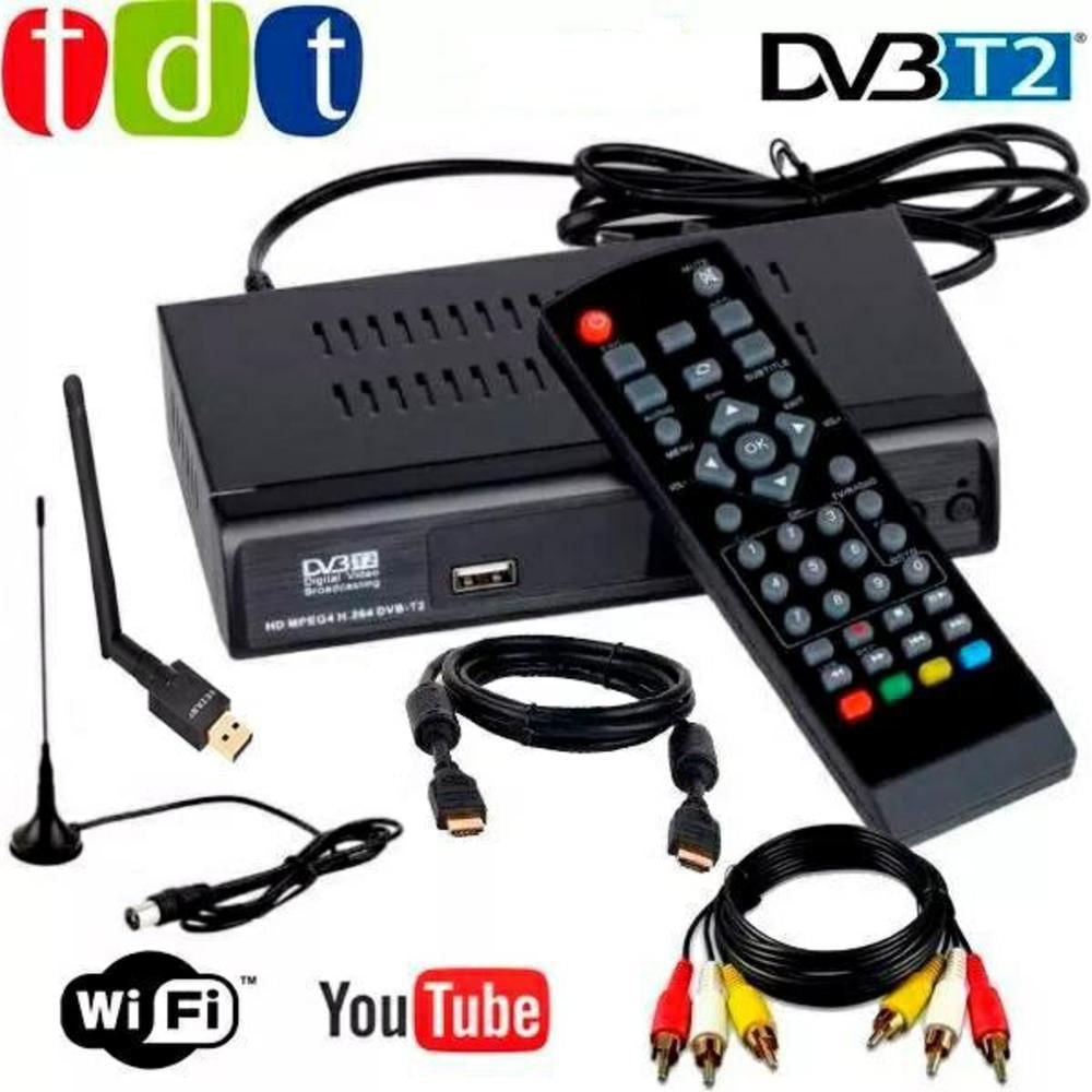 Decodificador TDT Digital Hd Top Box DVB-T2 GENERICO
