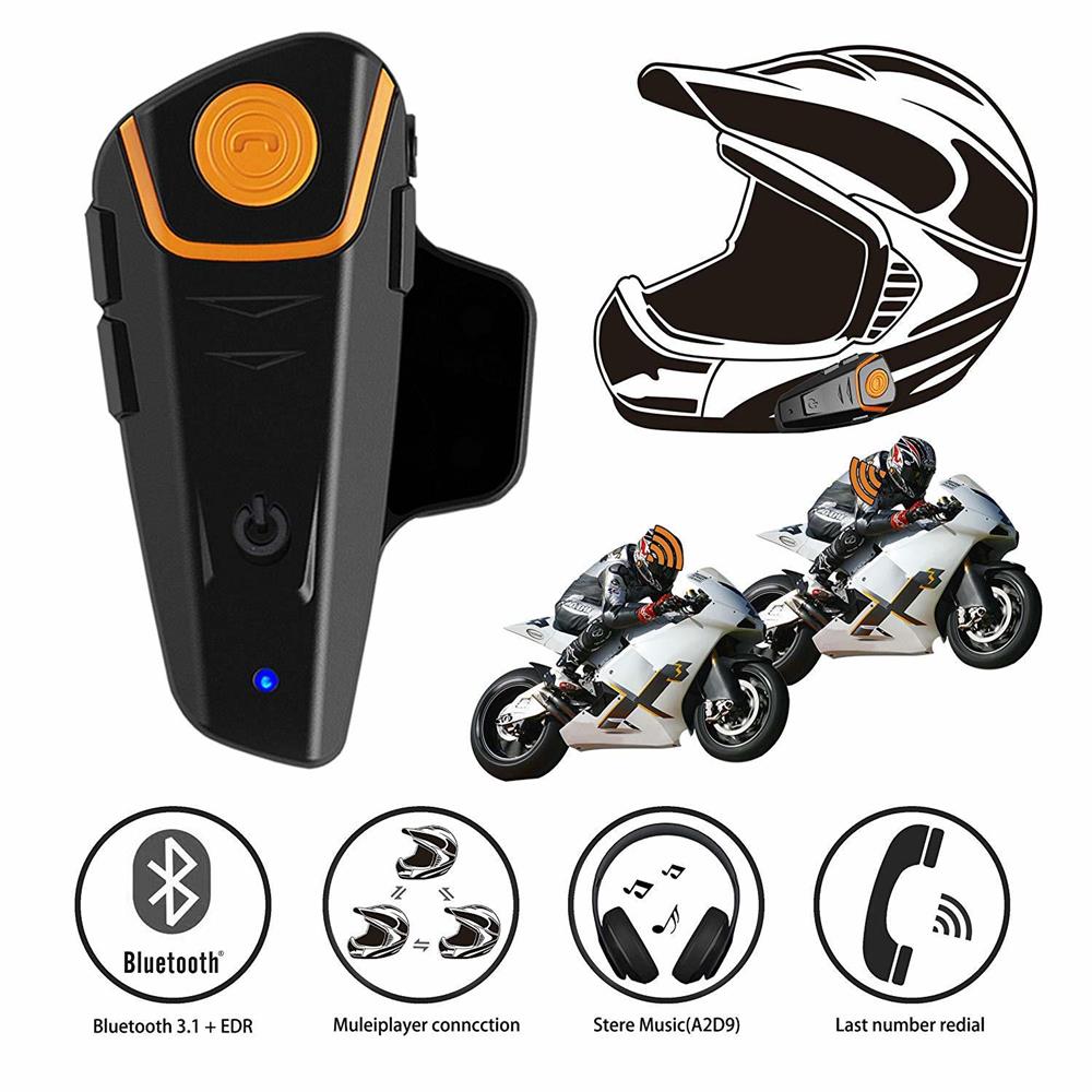 Intercomunicador para Moto Bt-S2 Bluetooth 1000Mts Waterproof 