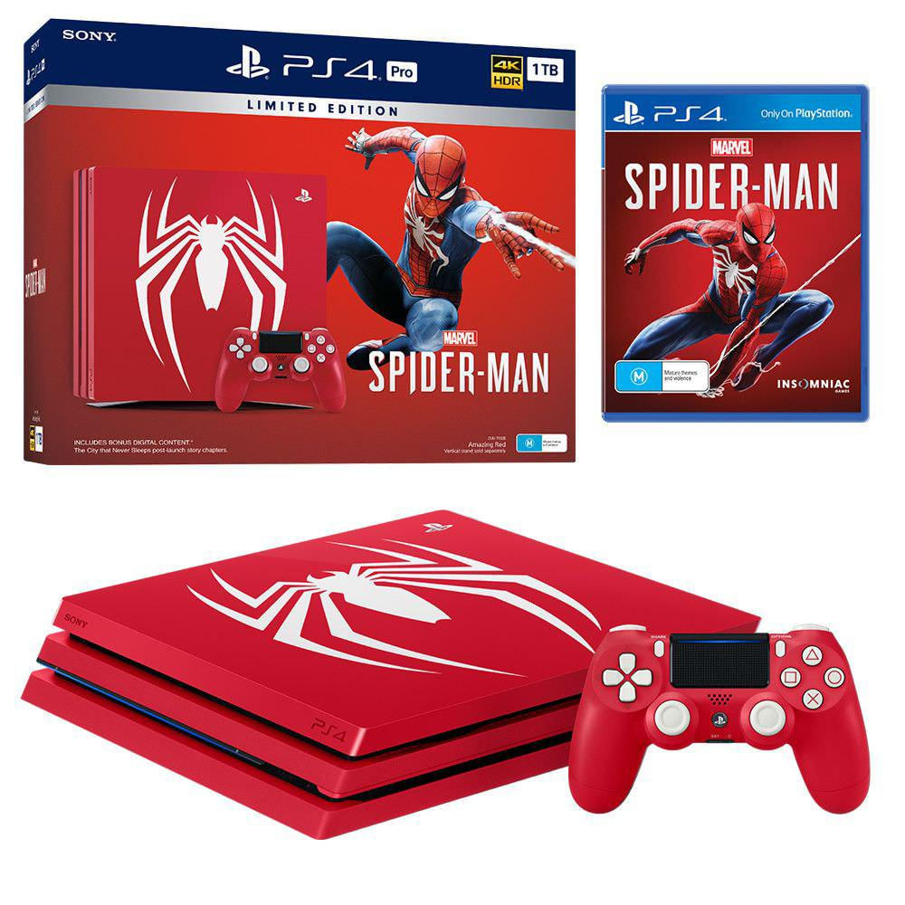 Consola PS4 Pro 1TB Edición SpiderMan | Éxito 