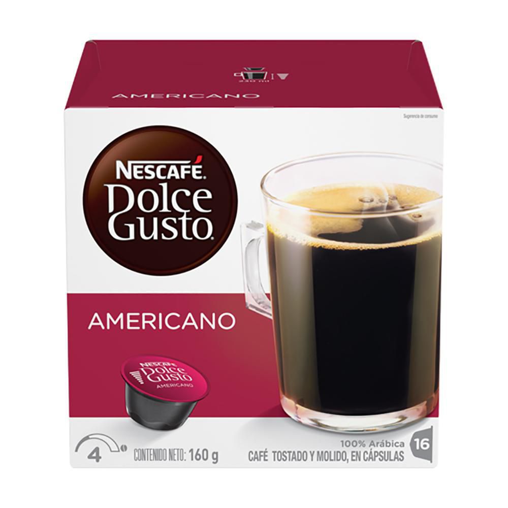 Dolce Gusto Cafe Americano X 160 gr