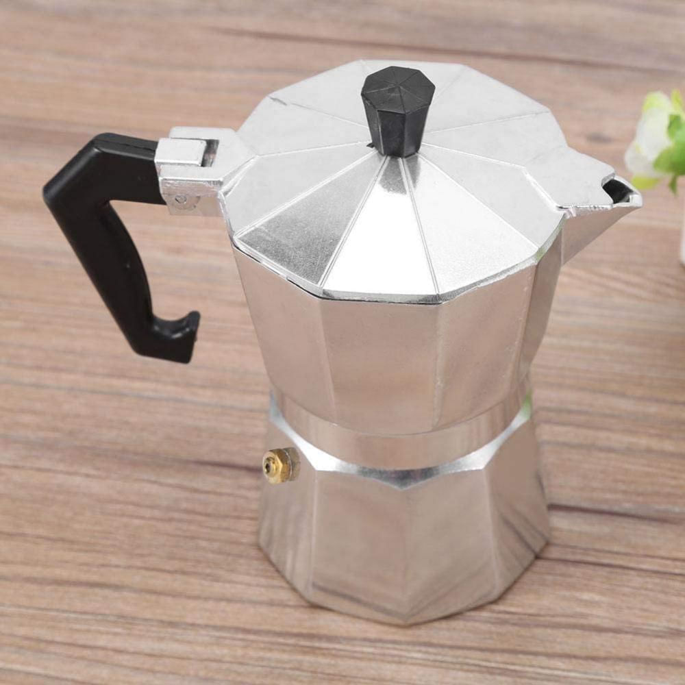 Cafetera Italiana Moka Aluminio 300ml Diseño Tradicional 