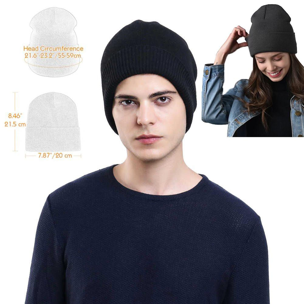 Gorro Gorros Para Hombre Y Mujer Termico Tejido Estilo Moda