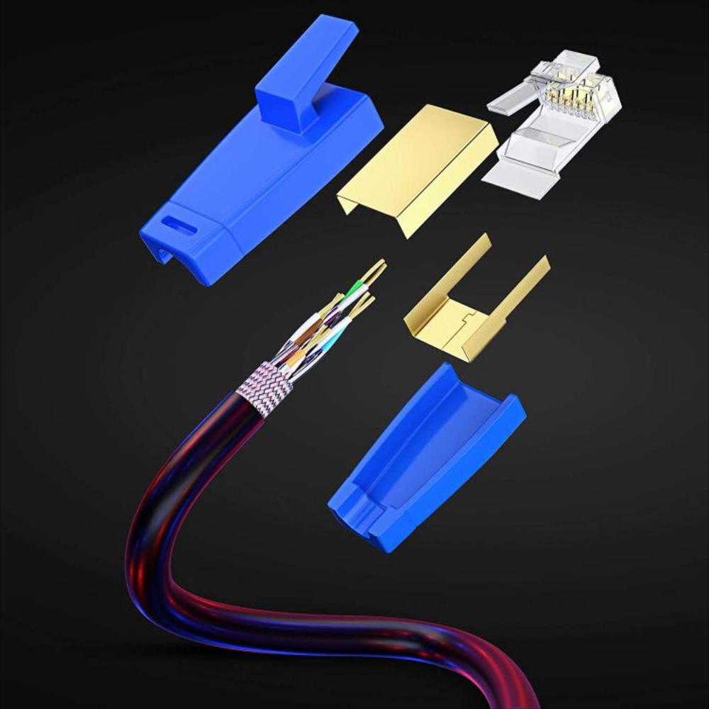 Cable Cat8 Para Exteriores 40 Gbps 2000 Mhz Éxito