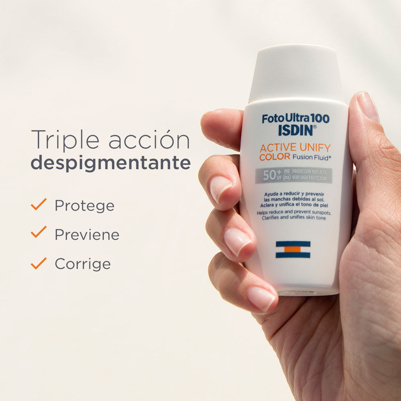 Foto Ultra Active Unify Fusion Fluid Spf100+ - Isdin img #2