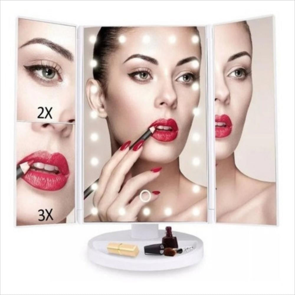 Espejo De Maquillaje Para Tocador Táctil Con 22 Luces Led GENERICO