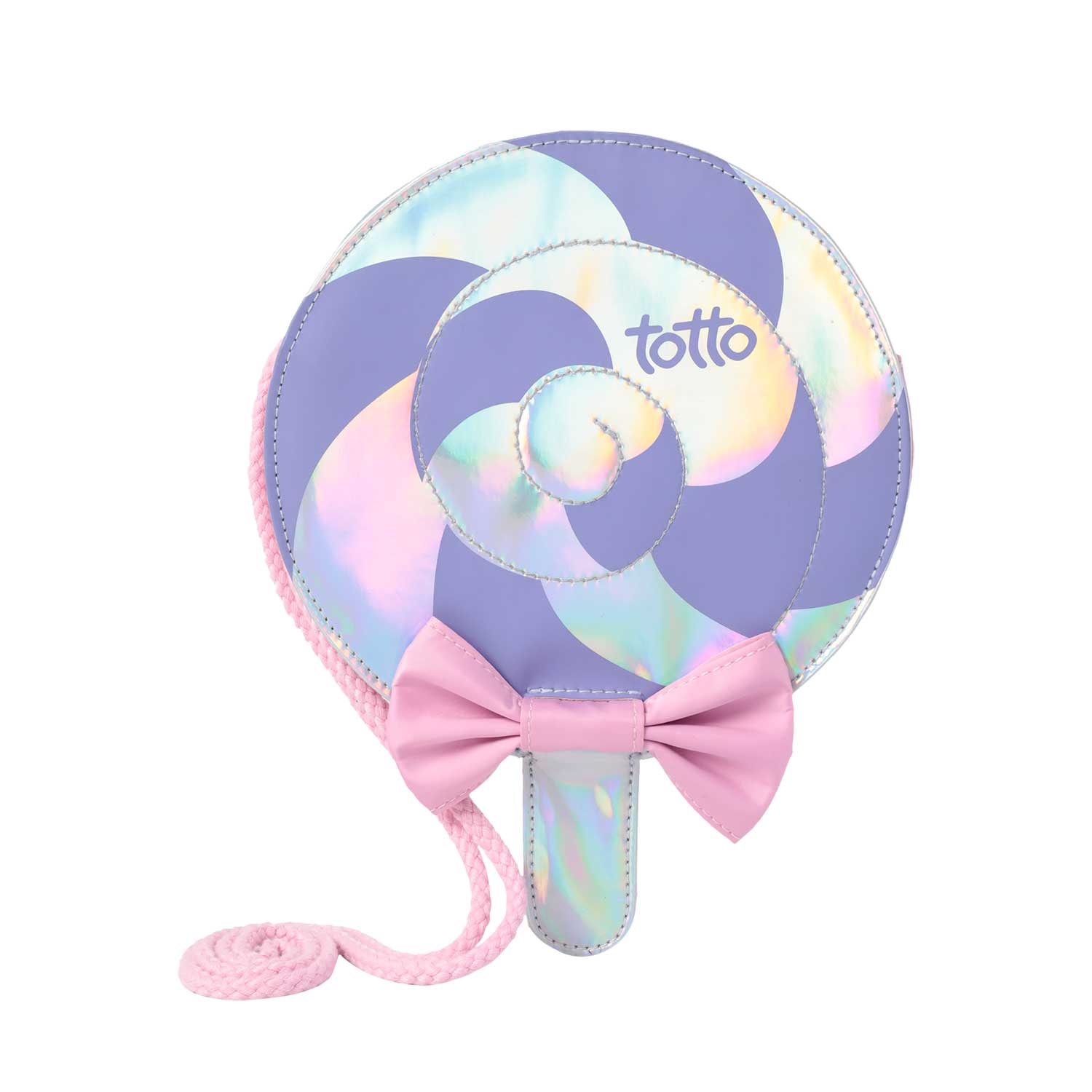 Bolso Totto Para Niña Parda