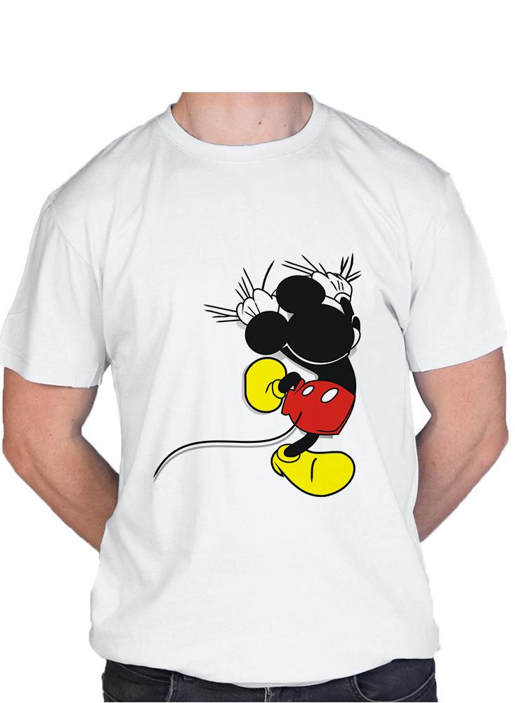 Camiseta mickey sales mouse hombre